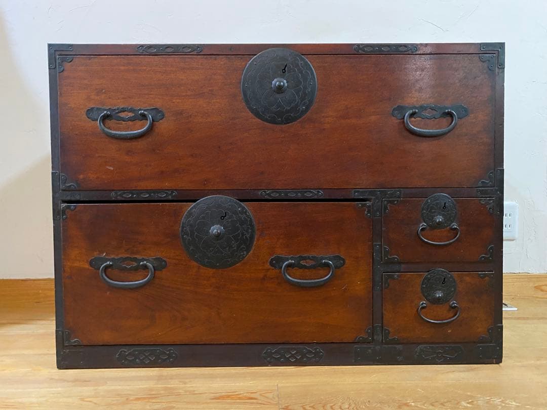 和箪笥 骨董箪笥　アンティークチェスト　時代箪笥