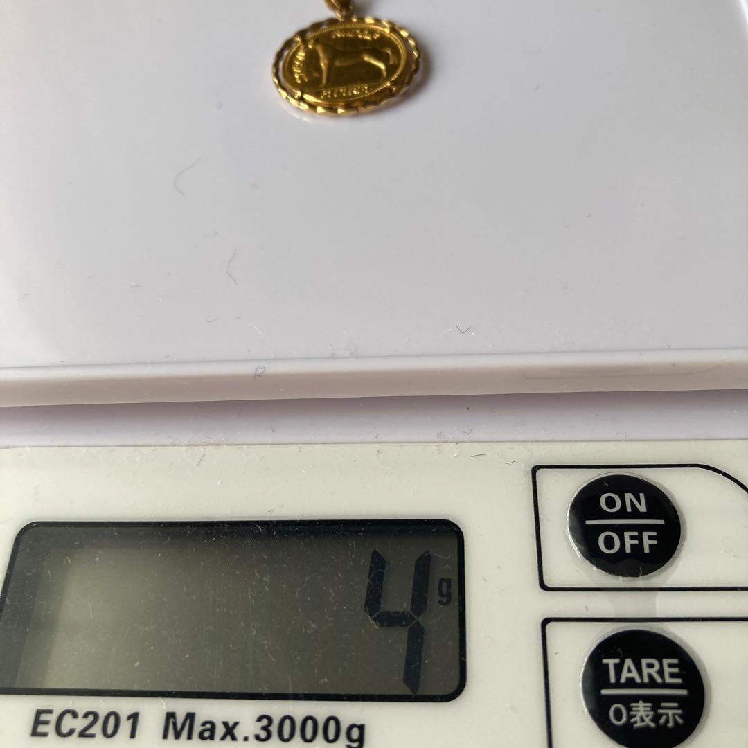 シンボリルドルフ　ダービー優勝記念純金メダル