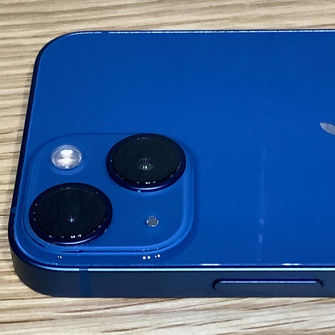 【美品】iPhone 13 mini ブルー 128 GB SIMフリー