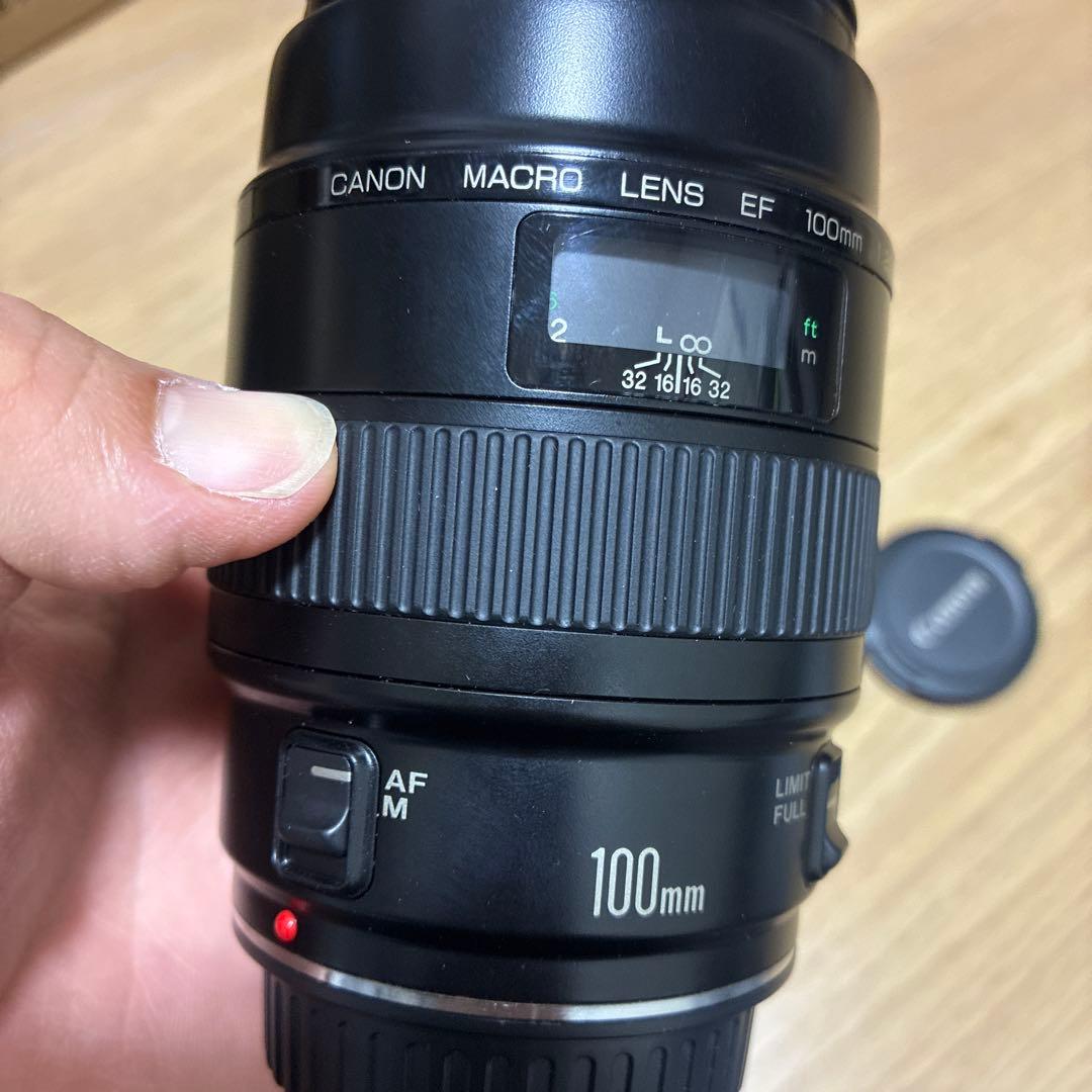 Canon EFレンズ マクロレンズ EF100mm F2.8 マクロ