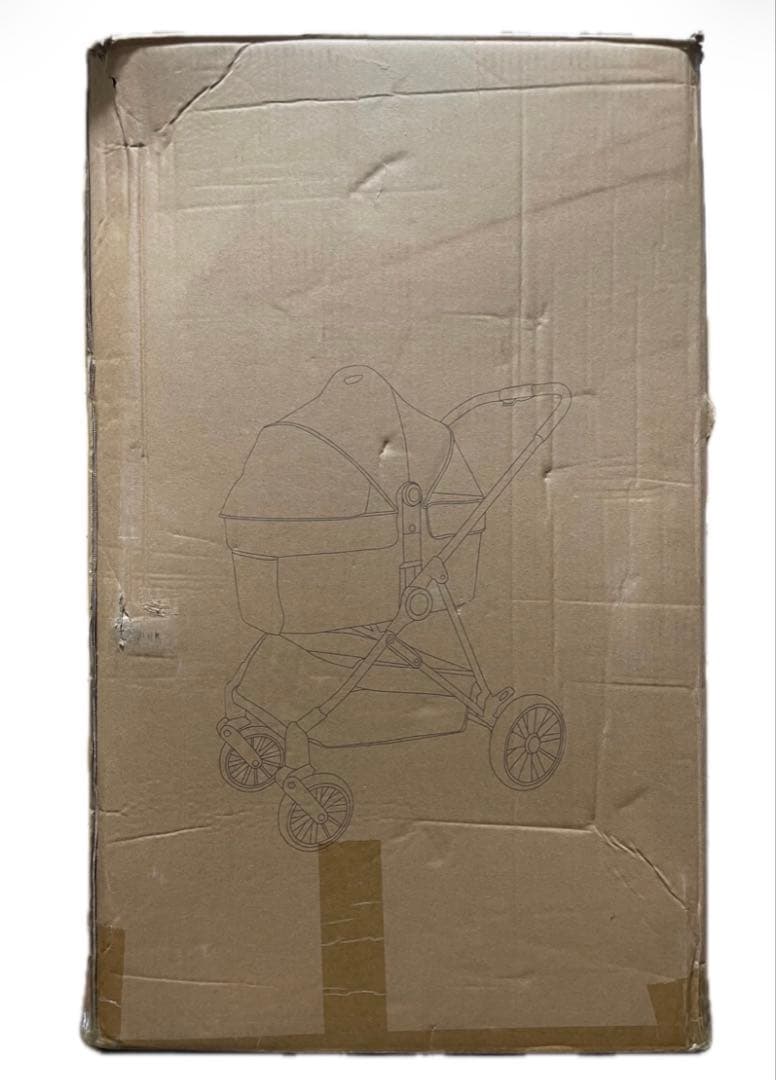 4輪ペットカート 分離型ペットバギー ワンタッチ 折りたたみ ブレーキ付小型犬猫