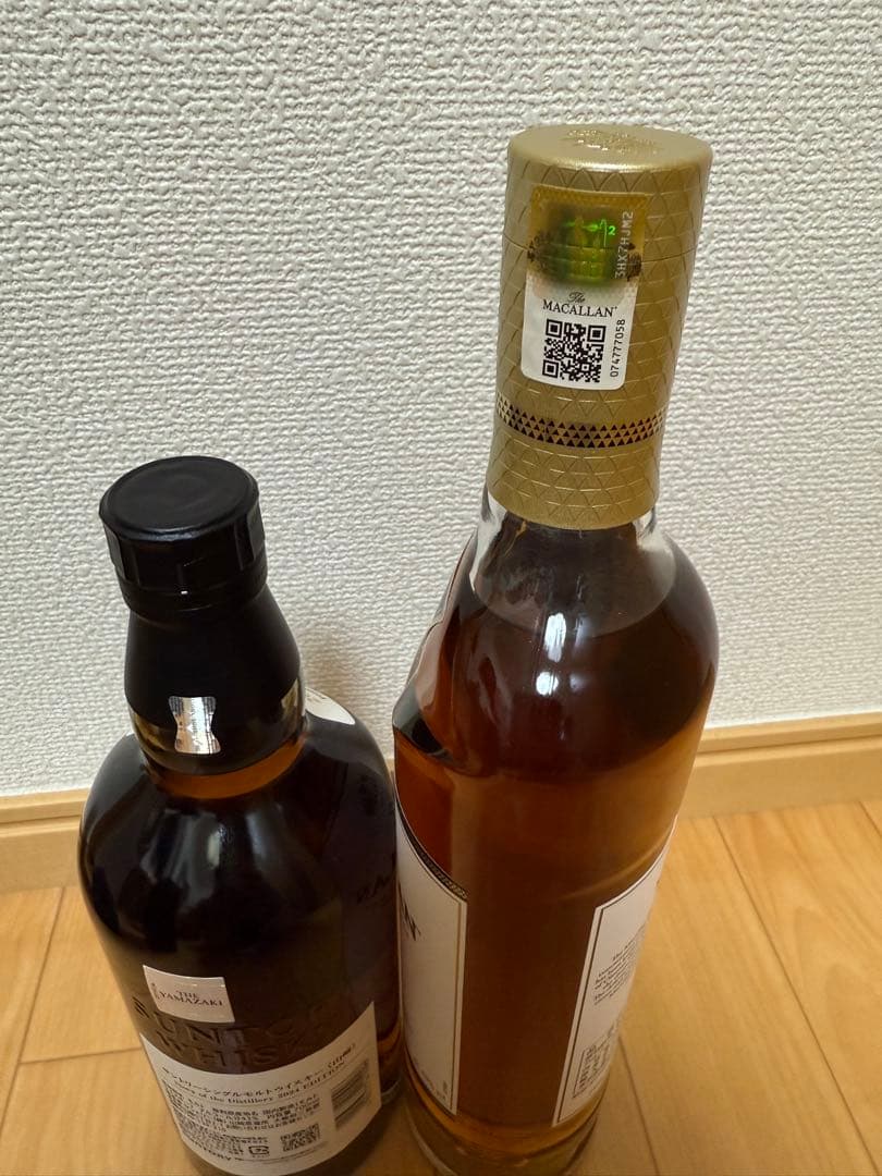 山崎シングルモルトウイスキー2024年エディションとマッカラン12年セット