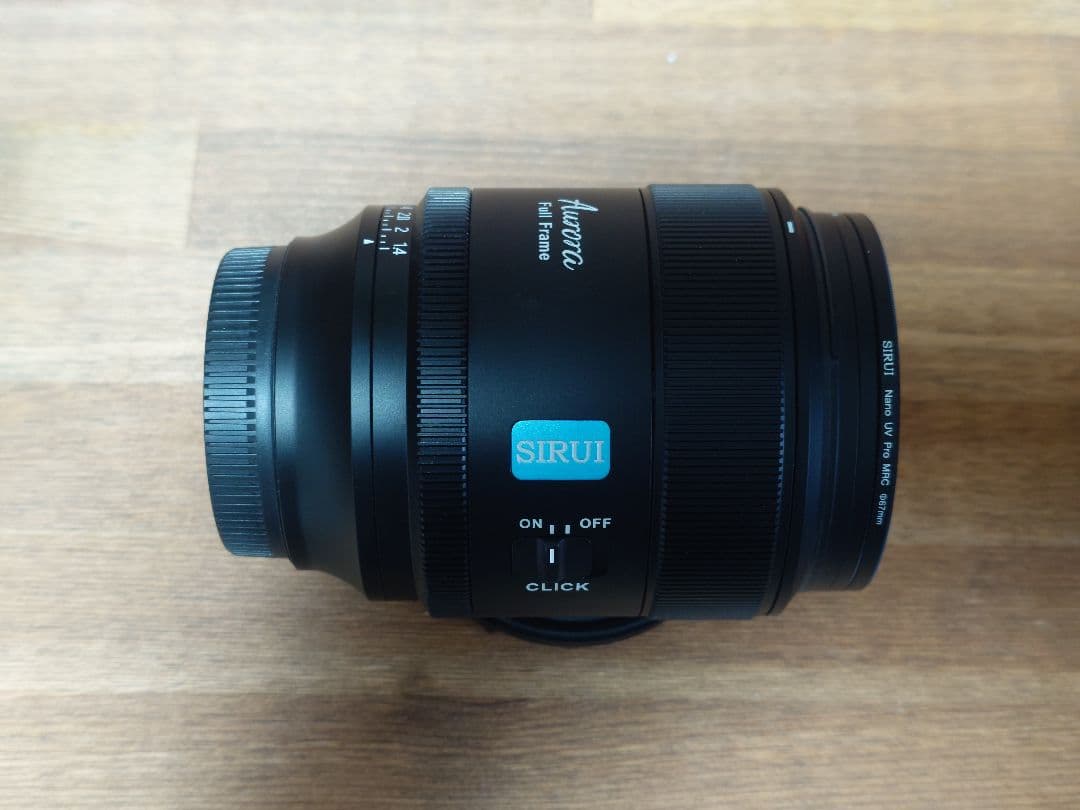 SIRUI AURORA 85mm F1.4 オートフォーカス　Eマウント