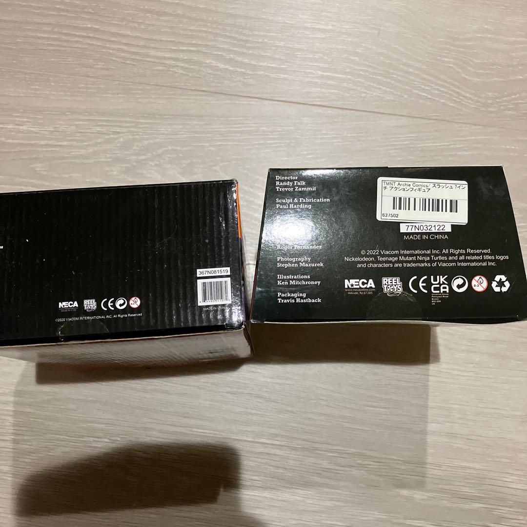 NECA ネカ タートルズ スラッシュ2体セット　開封品