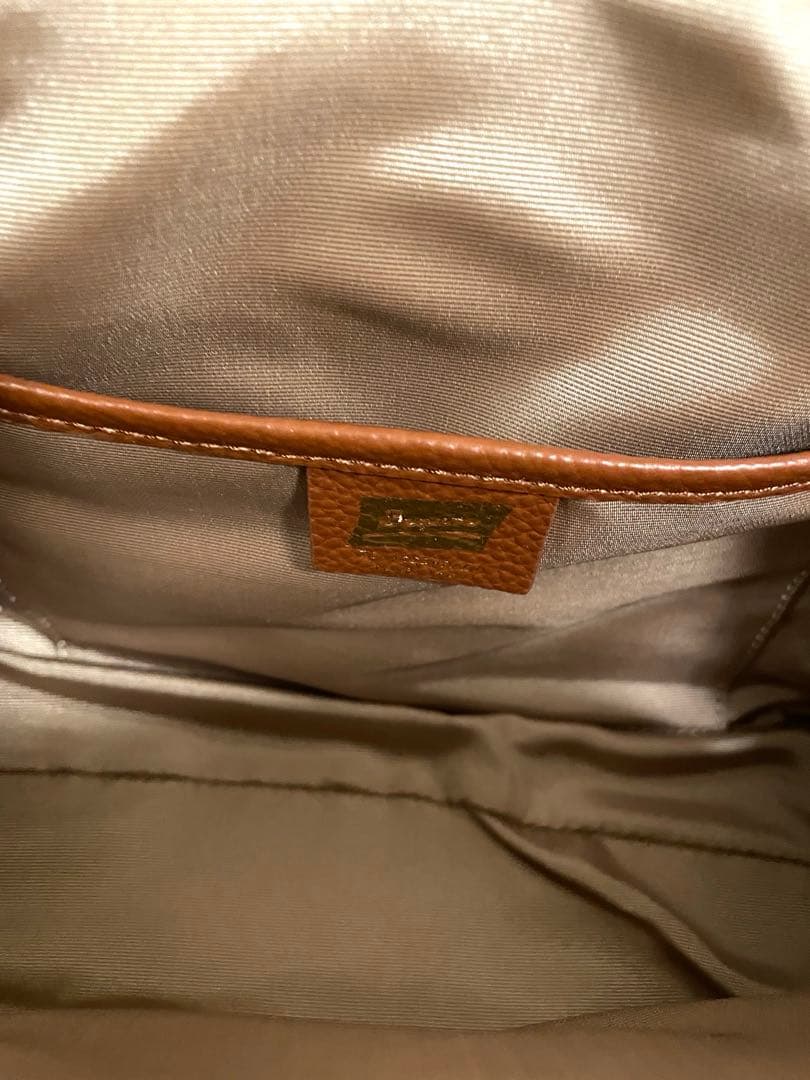 BEAURE カウレザー ボストンバッグ ブラウン 美品