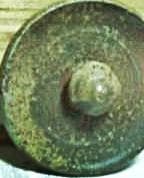 吉延豊丘　福耳付備前水指 M7