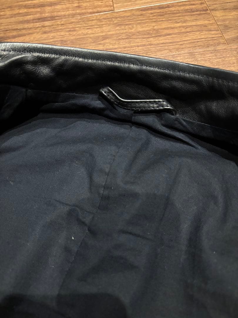 m*u様 2011aw メゾンマルタンマルジェラ　ハの字ライダース 5zipライ