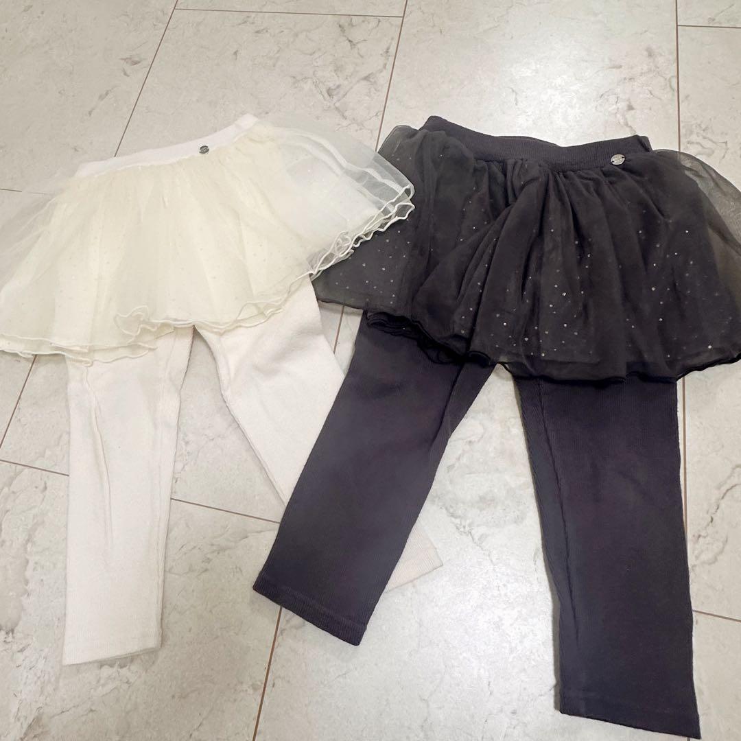 【美品】petit main ボトムスまとめ 100cm 17点 女の子