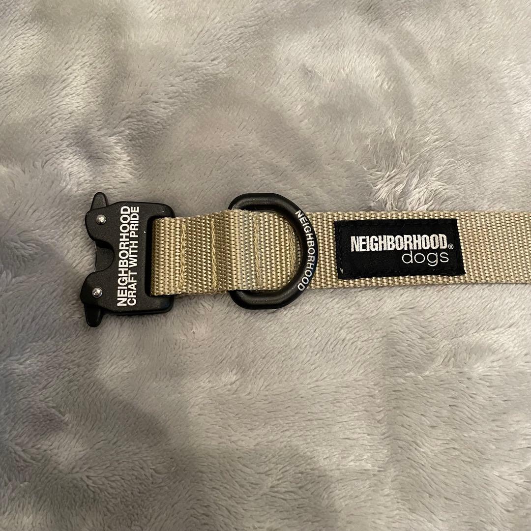 NEIGHBORHOOD 犬用 首輪 DOG COLLAR ベージュ