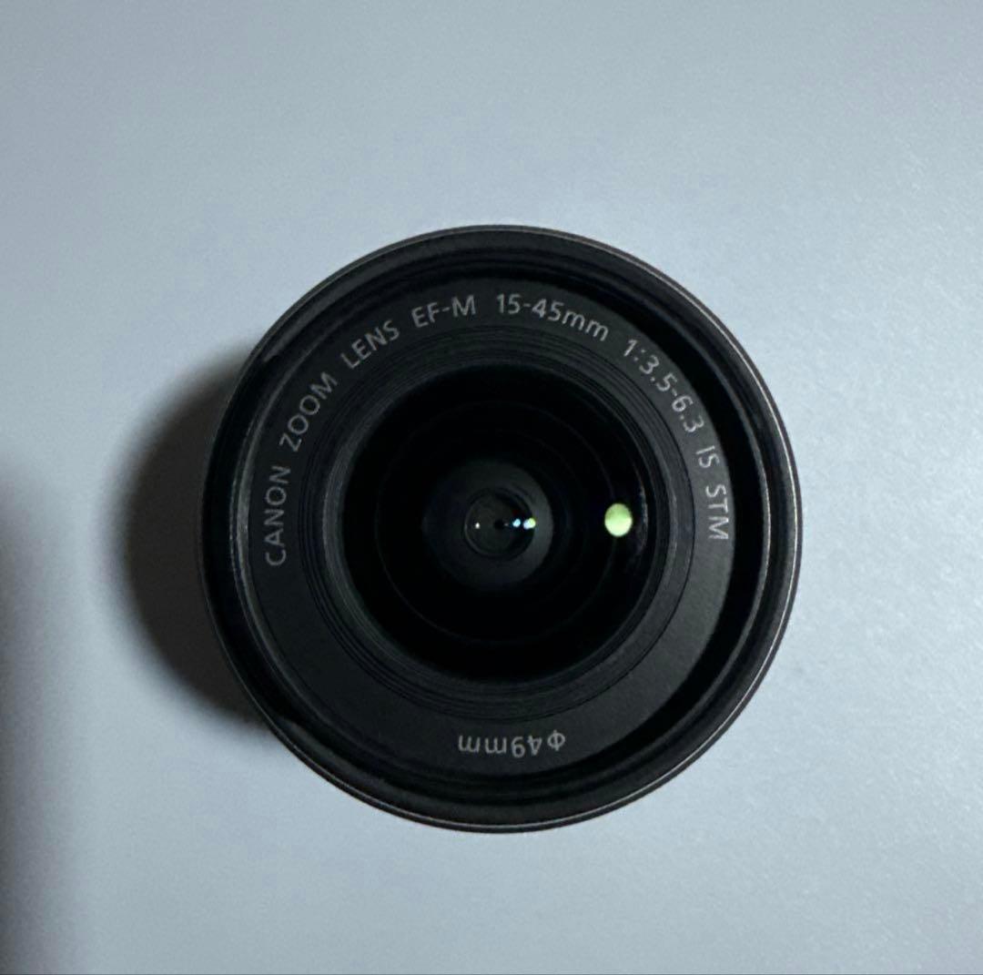 Canon EOS M ホワイト 15-45mmレンズ付き