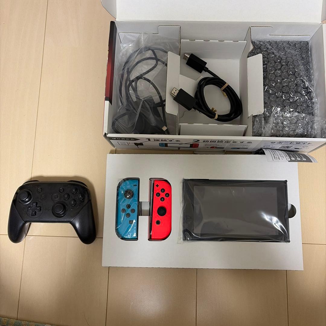 Nintendo Switch 本体プロコン付き