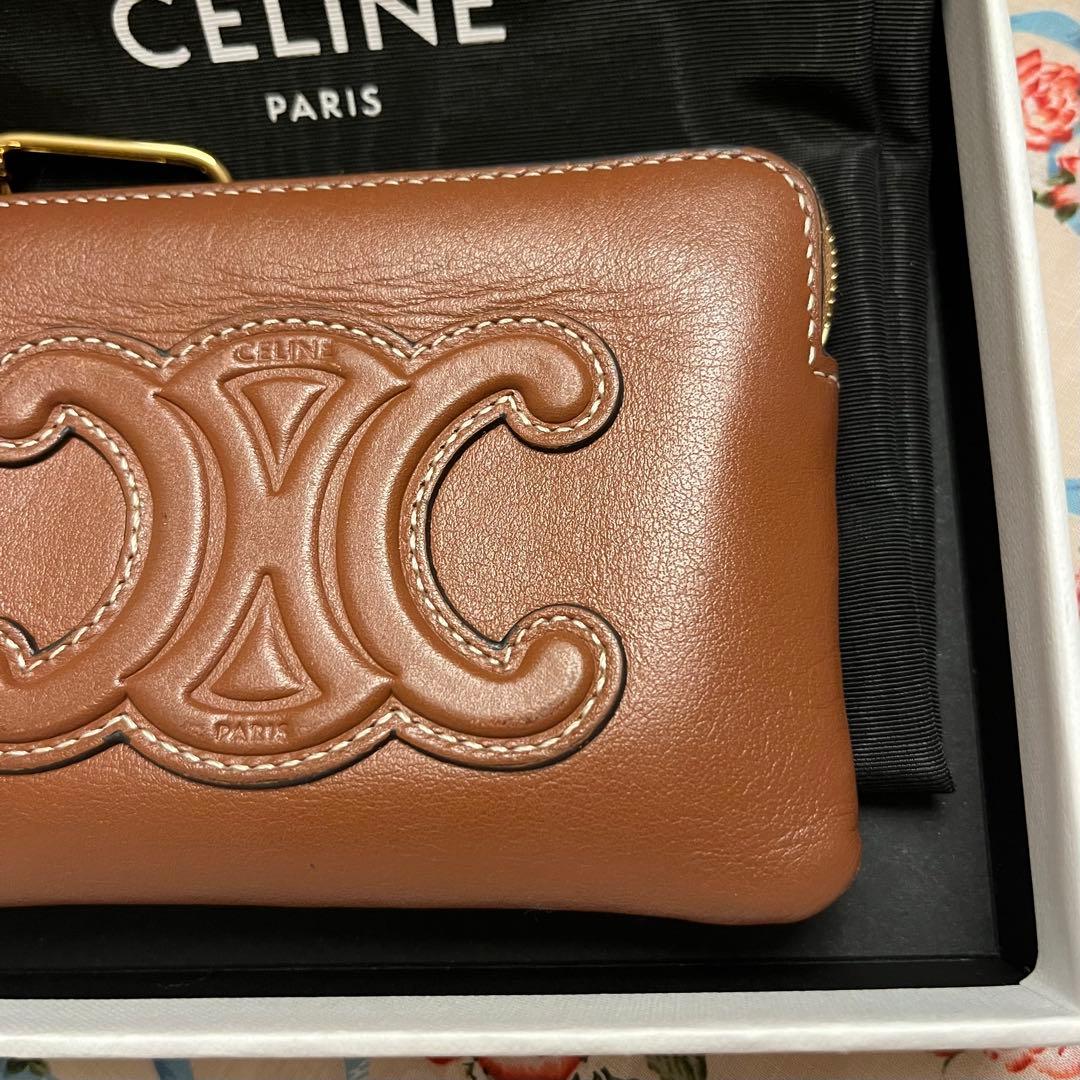 【正規品】CELINE パース/スムースカーフスキン