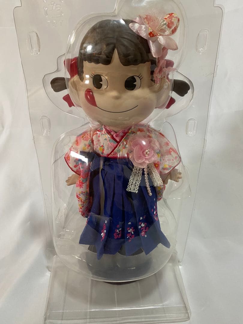 ペコちゃん　袴　フィギュア　不二家　レトロ