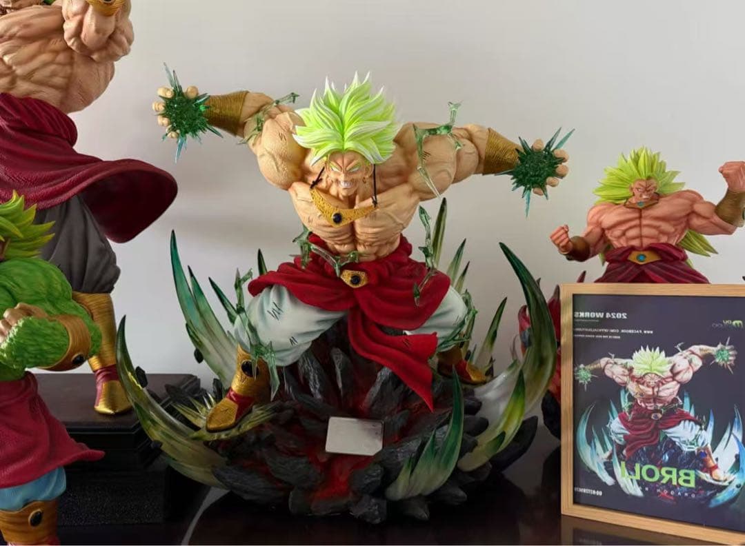 ドラゴンボール ブロリー ガレキ ガレージキット スタチュー X④⑧