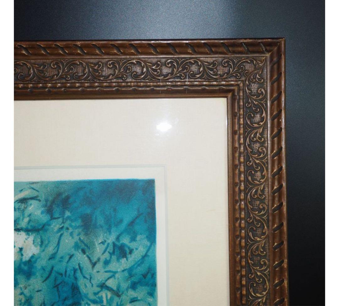 送料無料　マルク・シャガール リトグラフ　140/250大幅迫力96×87ｃｍ