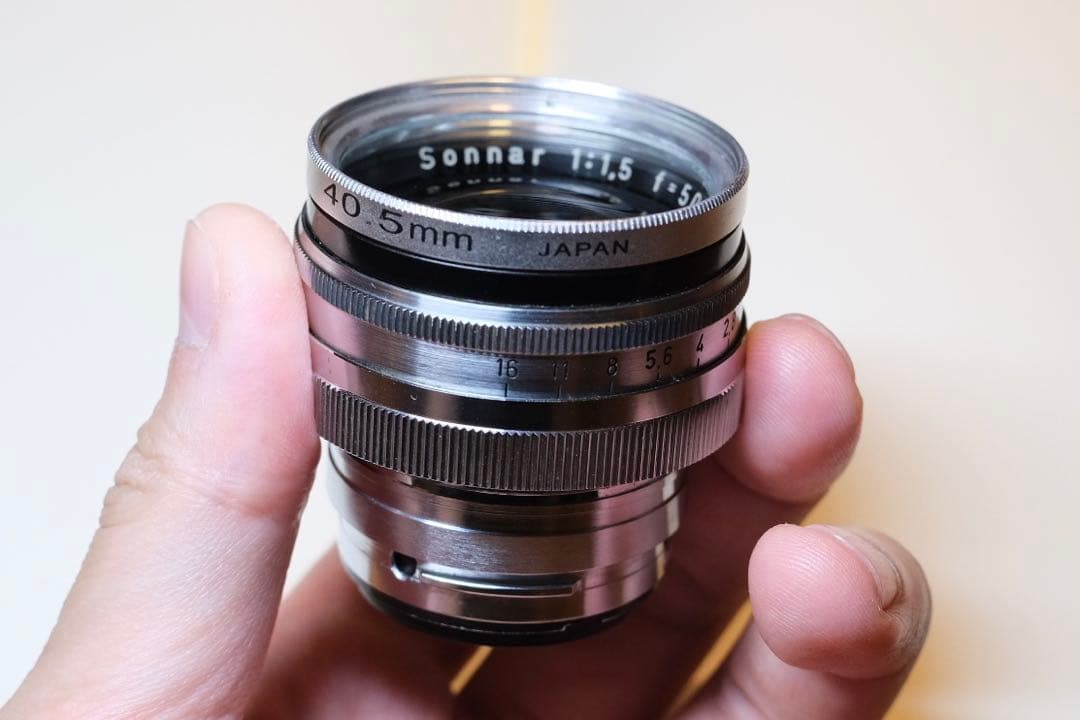 Zeiss-Opton Sonnar 1:1.5 f=50mm レンズ ドイツ製