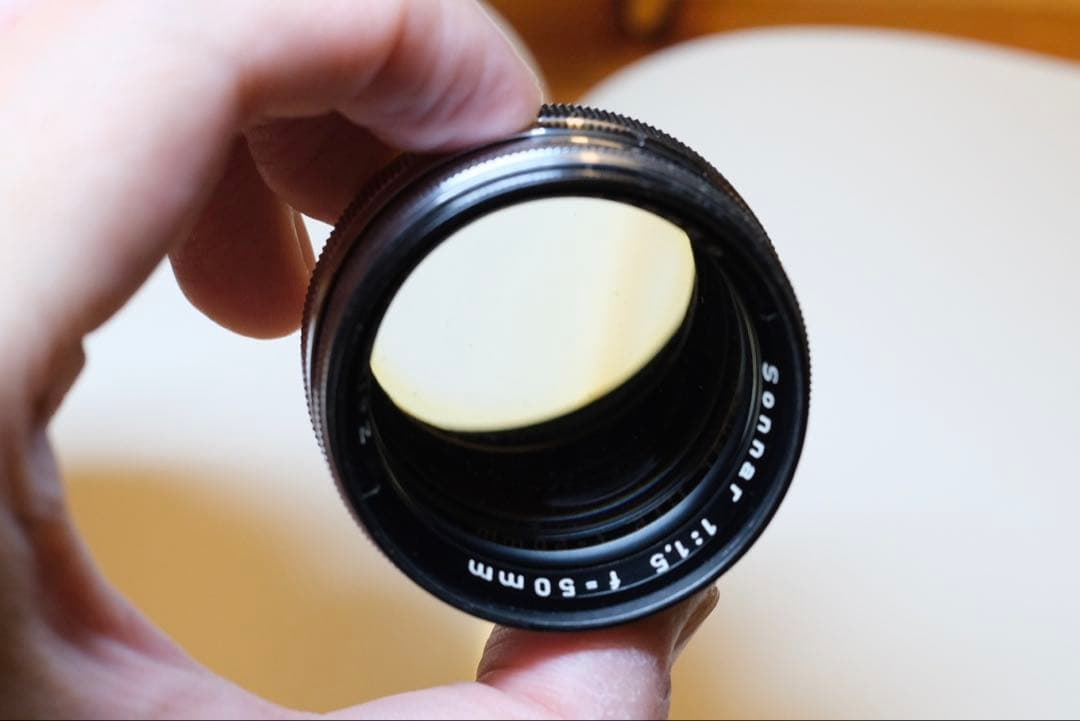 Zeiss-Opton Sonnar 1:1.5 f=50mm レンズ ドイツ製