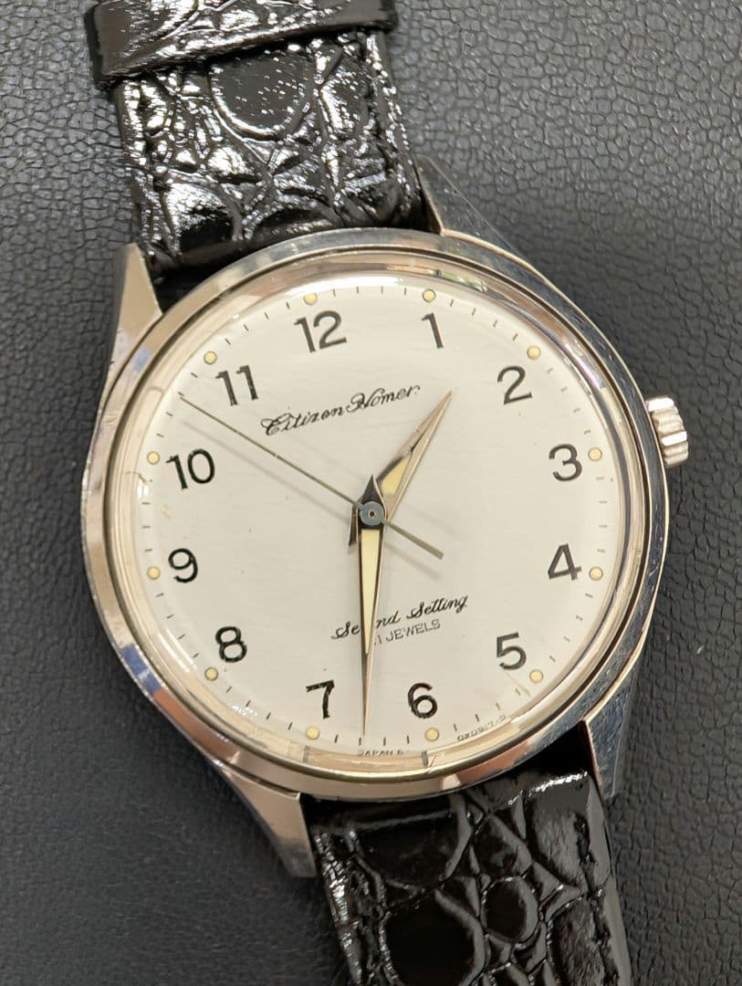 CITIZEN シチズン 腕時計 昭49 東西鉄 JR鉄道時計