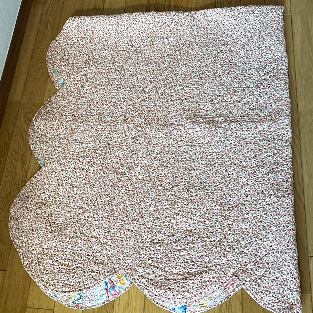 【美品】アメリカンアンティークキルト⭐︎ダブルウエディング 約208×180cm