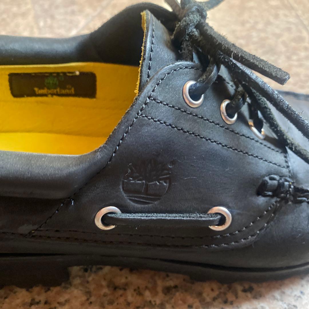 【希少廃盤】Timberland 3eye ブラック