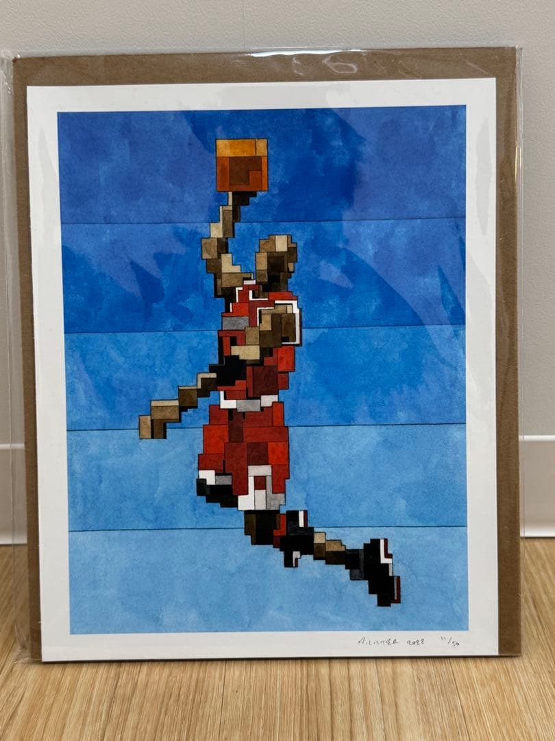 Adam Lister Michael Jordan ジークレープリント
