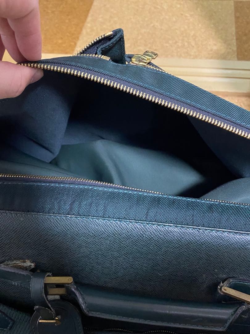 【ジャンク品】ヴィトン ガーメントケース ボストンバッグ タイガ 素材