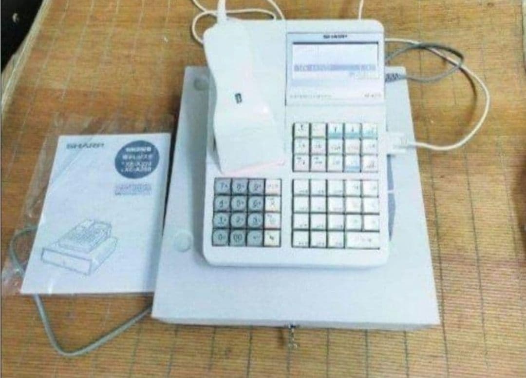 シャープレジスターXE-A280　PC連携　スキャナ付き　111395