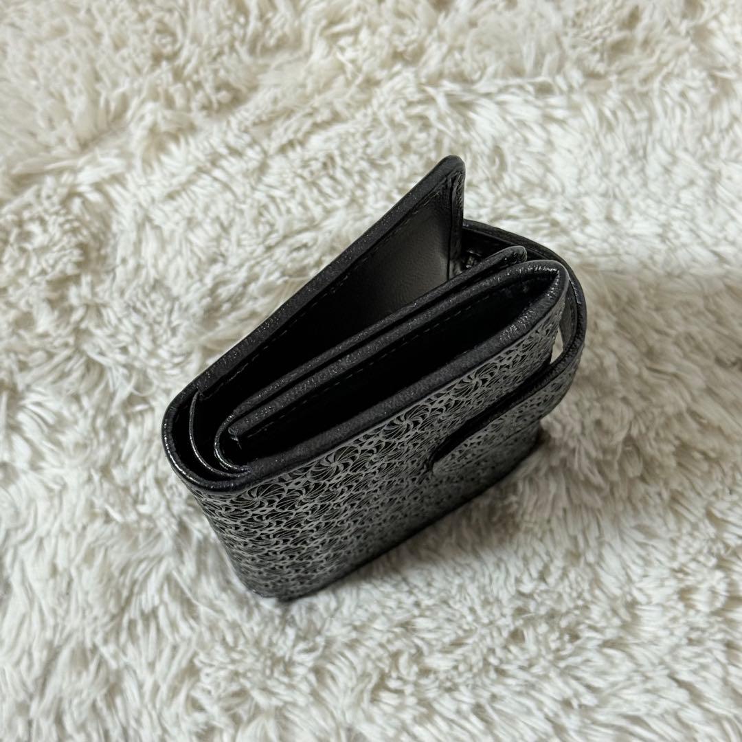 ⭐️新品未使用⭐️　ヒロコハヤシ　GIRASOLE　二つ折り財布　メタリック加工