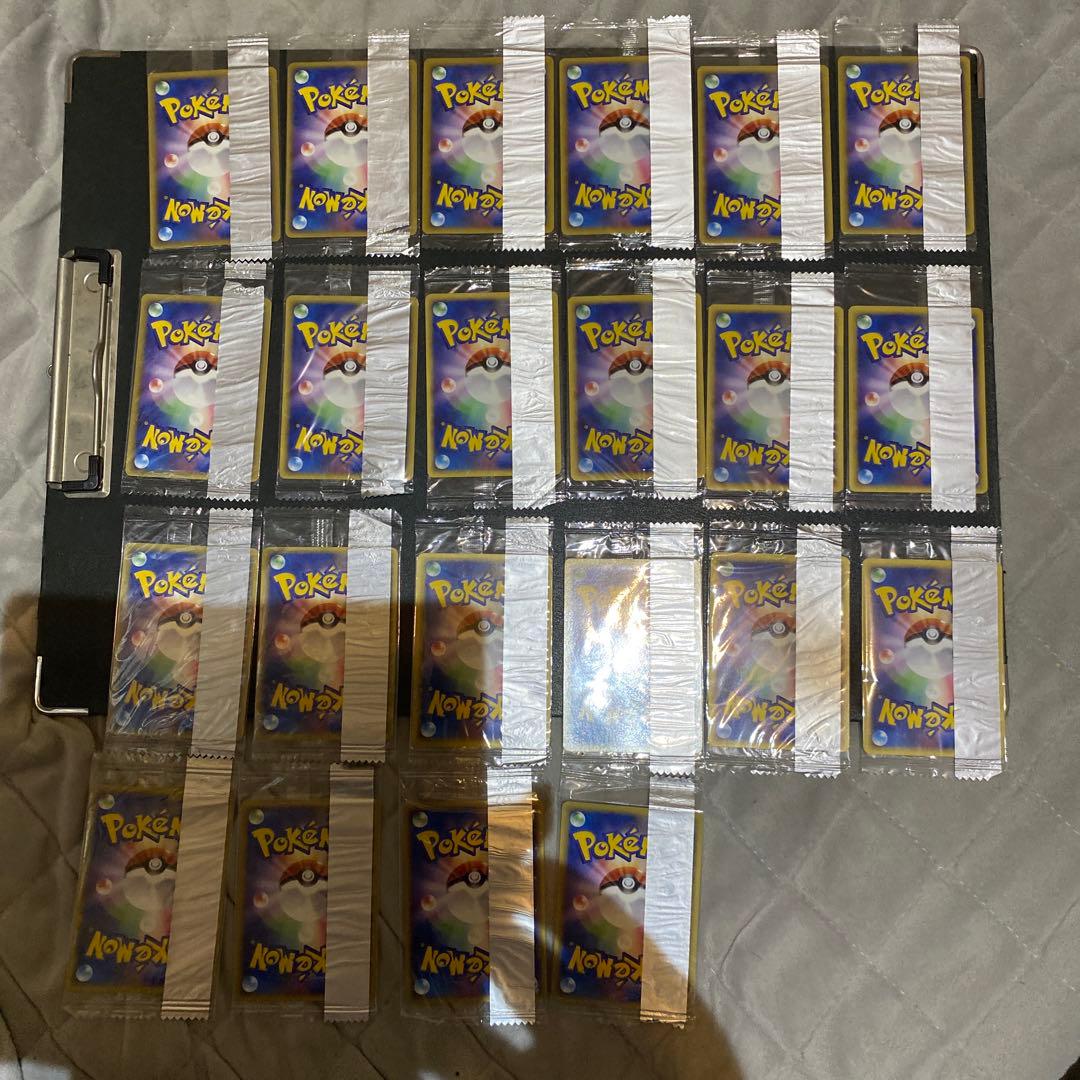 【未開封】ポケモンカード　明治プロモ　ピカチュウ ミュウ　ミュウツー等22枚、