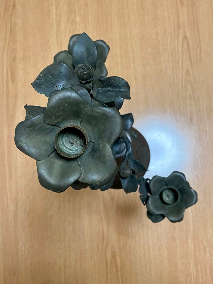 一乗軒如雲　ろうそく立て