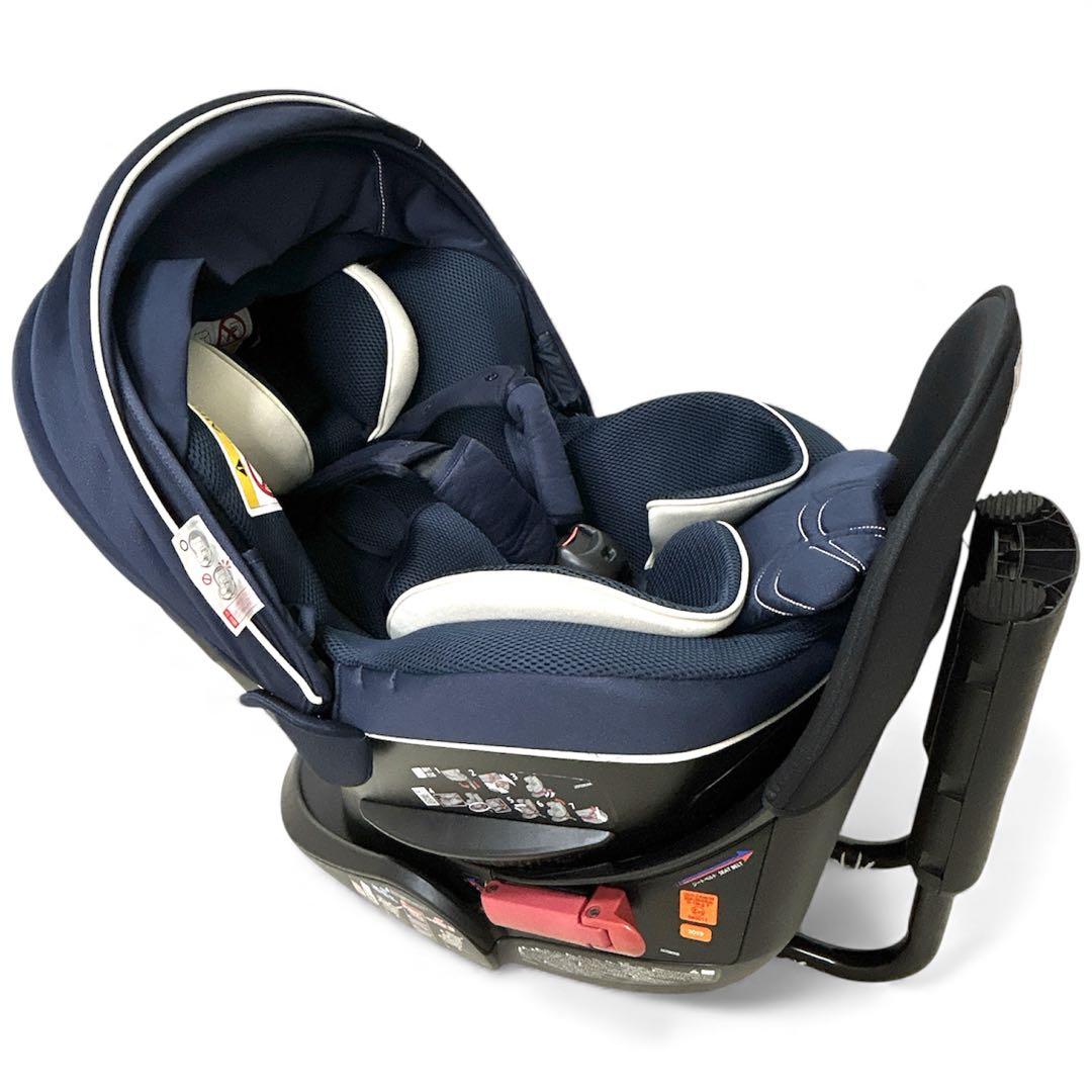 専用❣️エールベベ クルット5s 上位モデル　シートベルト　新生児対応　回転式