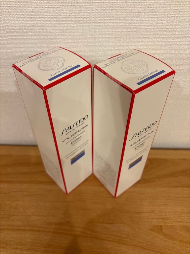 資生堂 バイタルパーフェクション ホワイトＲＶ エマルジョン エンリッチド2本