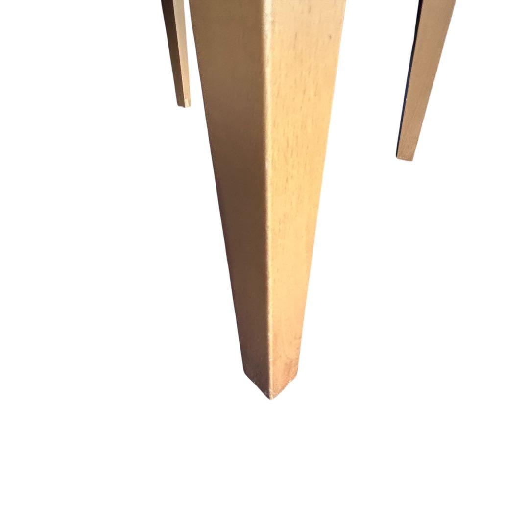 NCalligarisカリガリスダイニングチェア1脚 暖かい木目本革タン