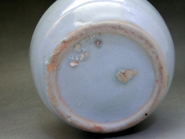 花瓶■李朝 白磁 花器 丸壺 古玩 唐物 中国 古美術 時代物 骨董品■