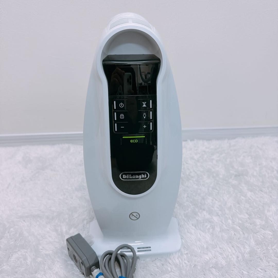 【美品】DeLonghi デロンギ　オイルヒーター ホワイトNJ0505E