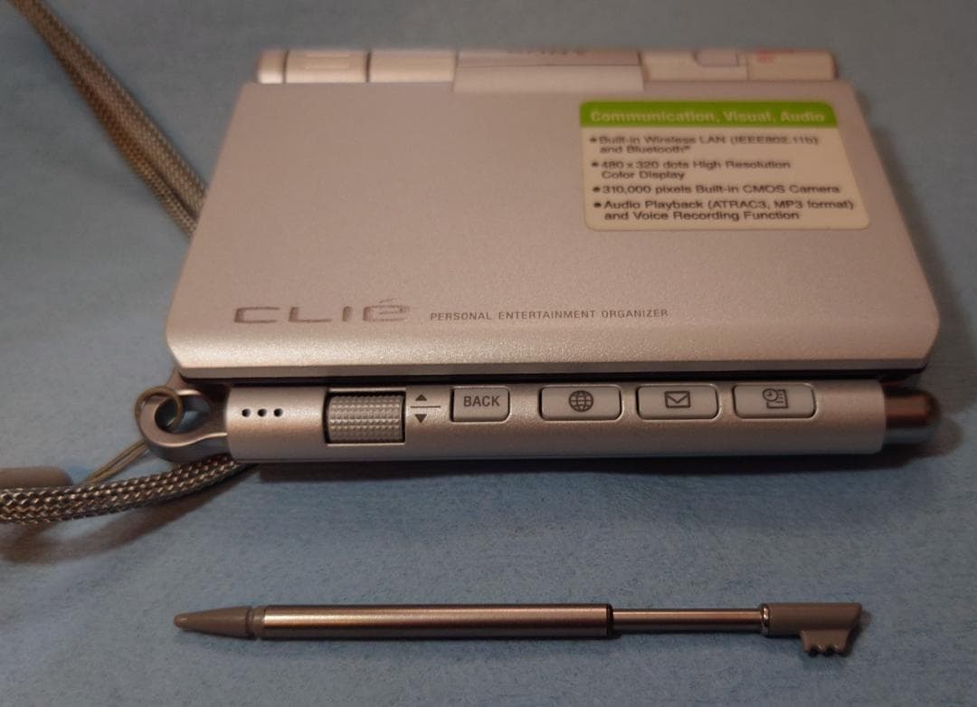 CLIE PEG-UX50英語版。