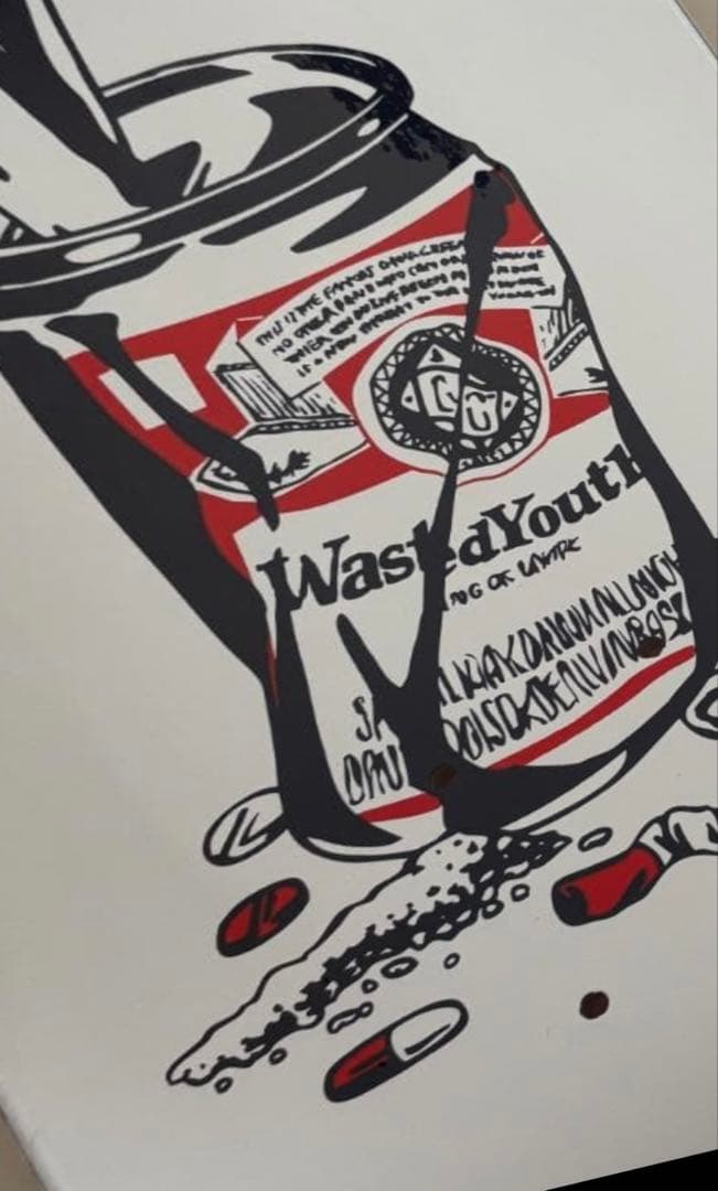スケートボード WASTED YOUTH Skateboard Deck VERDY 2025