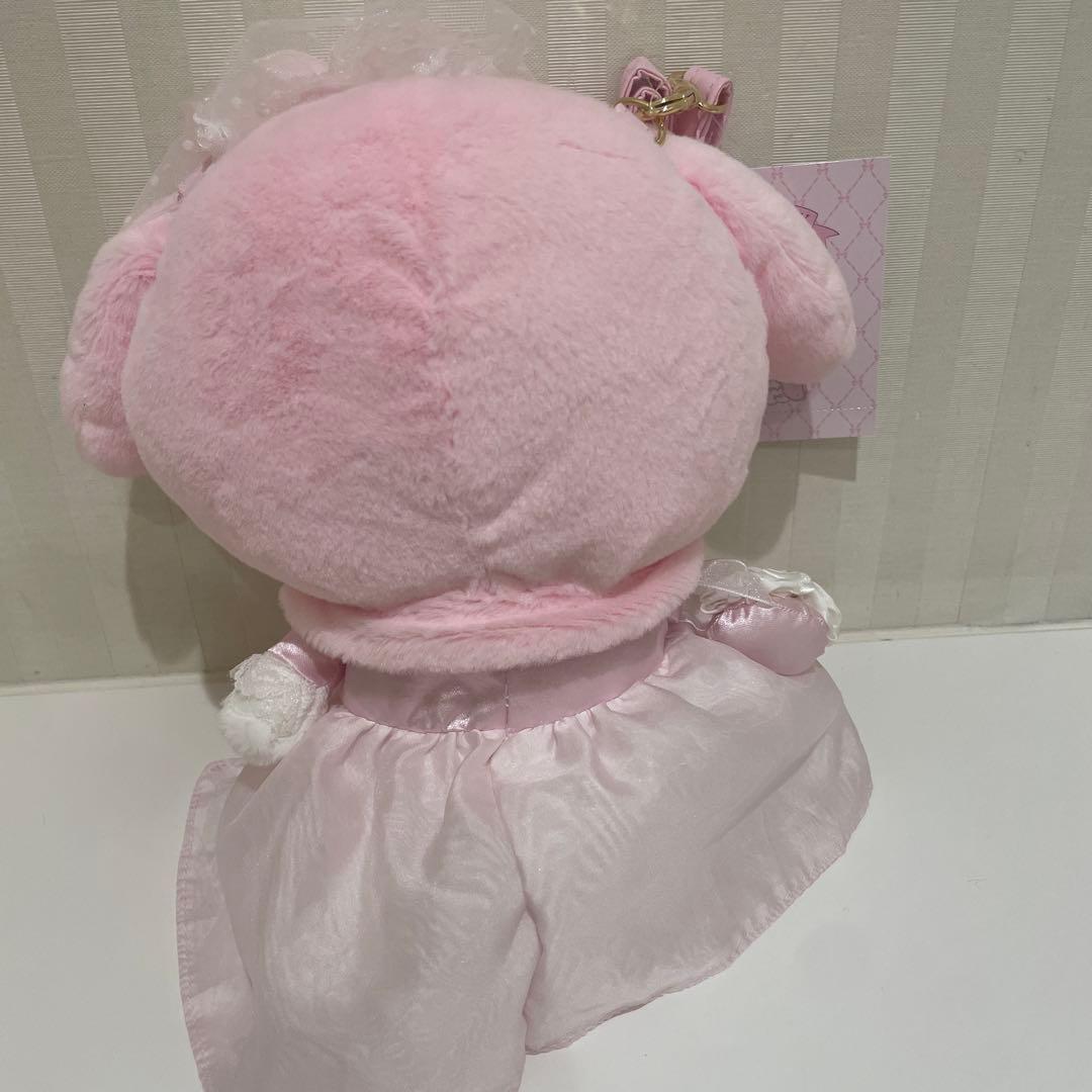 サンリオ　マイメロディ ぬいぐるみ風ショルダーバッグ（レディマイメロディ）