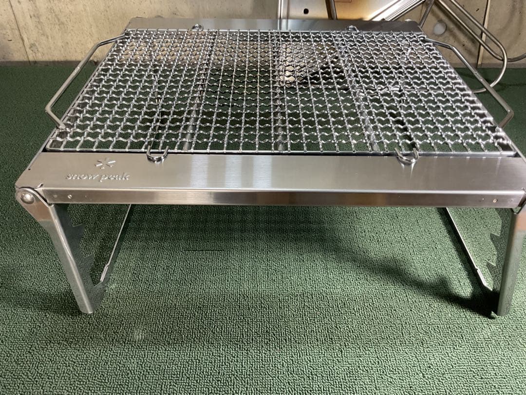 いい味出てます。焚火台 Ｌ ６点セット スノーピーク  peak