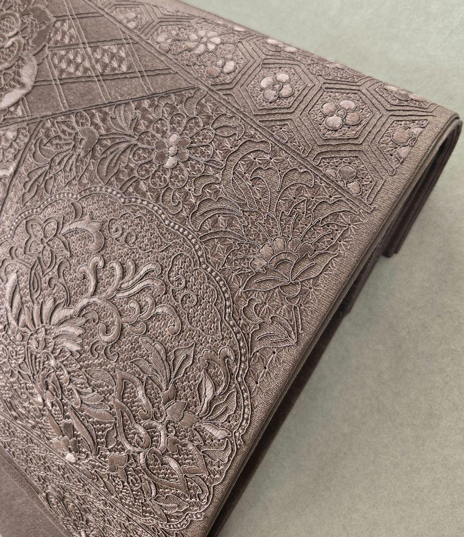 新品❤極上質◾汕頭刺繍袋帯◾お太鼓柄