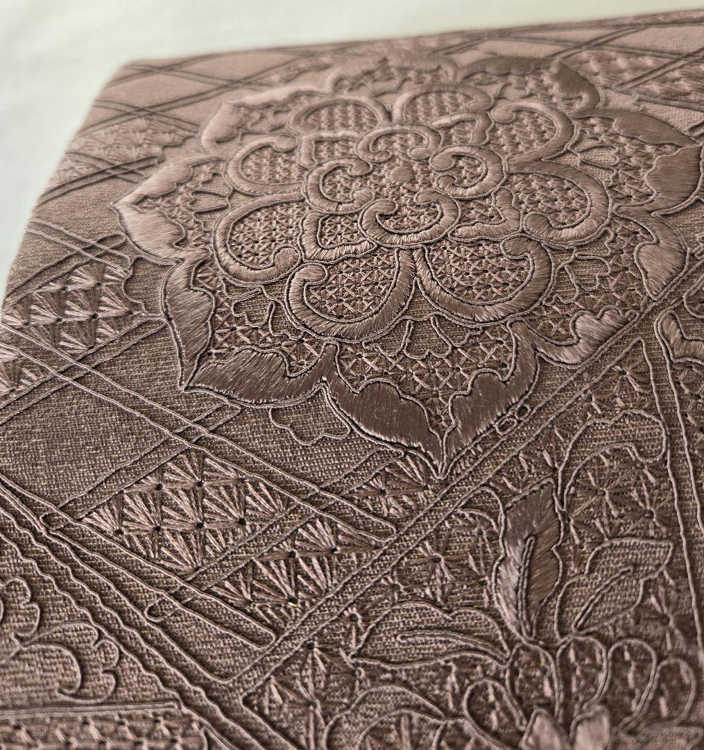 新品❤極上質◾汕頭刺繍袋帯◾お太鼓柄