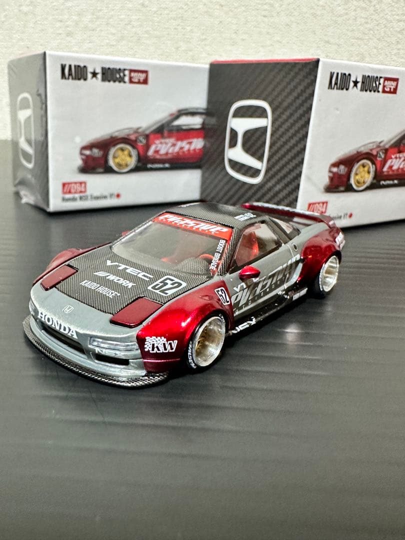 MINI GT 街道ハウス NSX V1 チェイス 未開封 2台セット