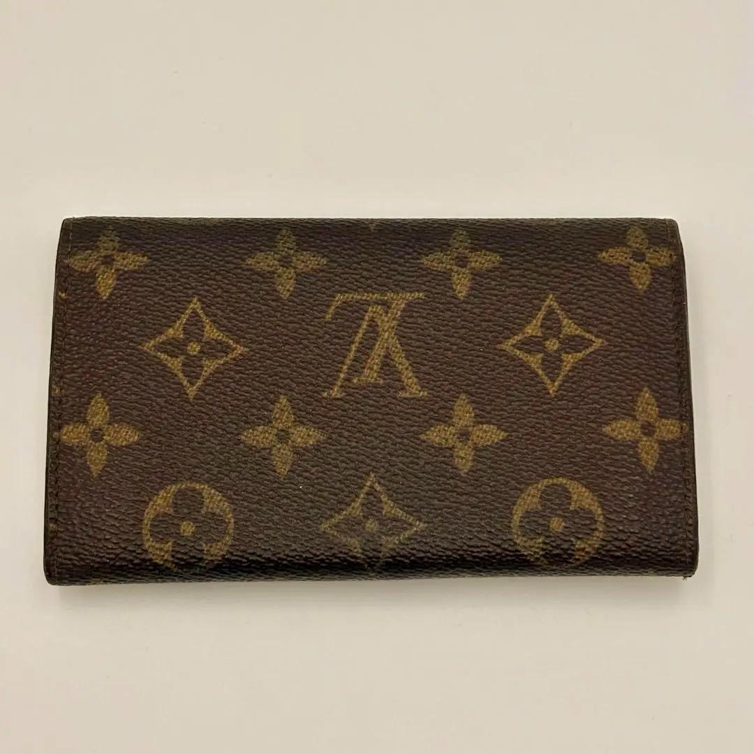 希少LOUIS VUITTONモノグラム ケース　ポルトモネジップ　財布