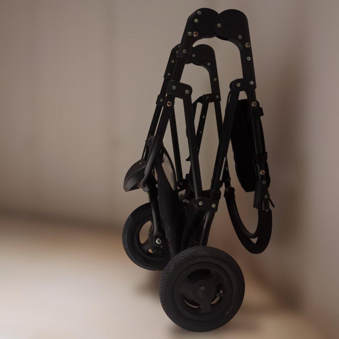 エアバギー AirBuggy ペットカート用フレーム　ベビーカー 空気入れ/取説