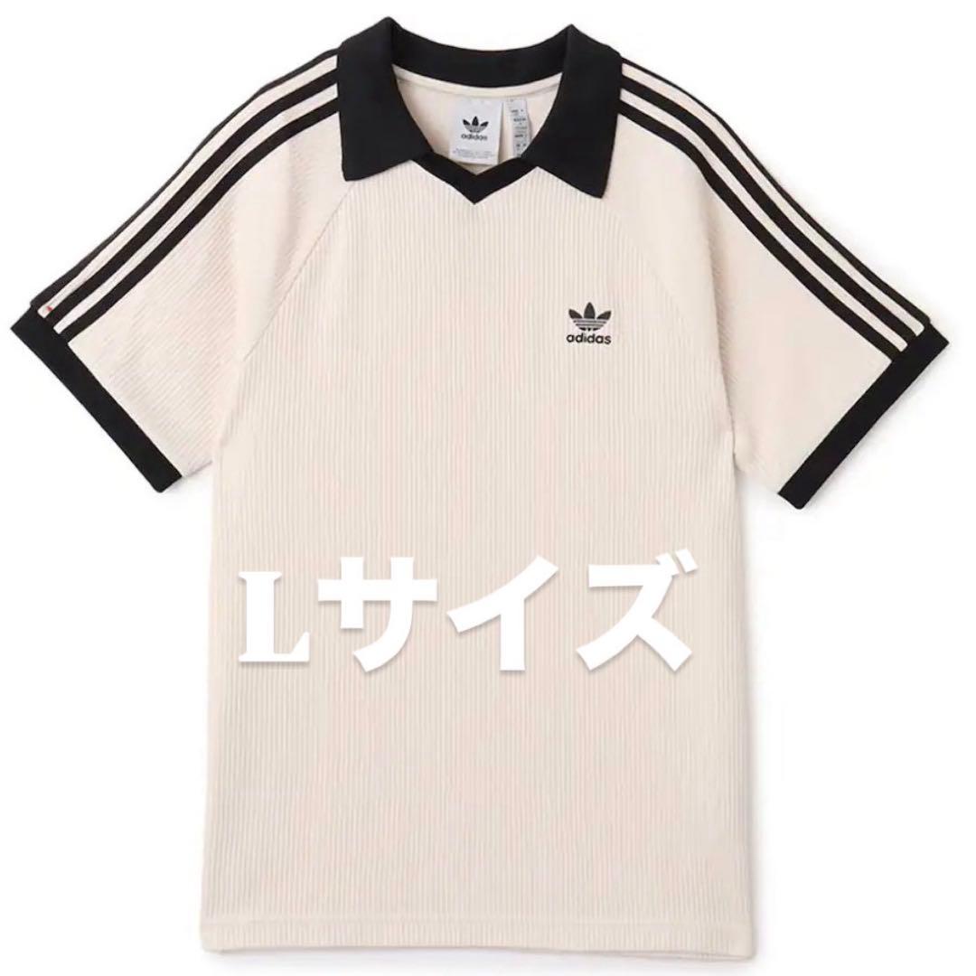 adidas WAFFLE SHORT SLEEVE POLO ワンダーホワイト