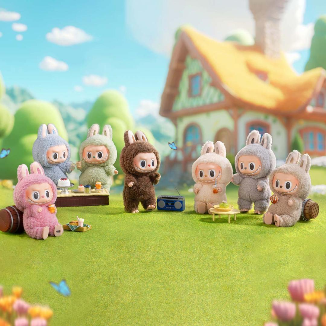 POP MART Exciting Macaron ぬいぐるみ ボックス6個入り