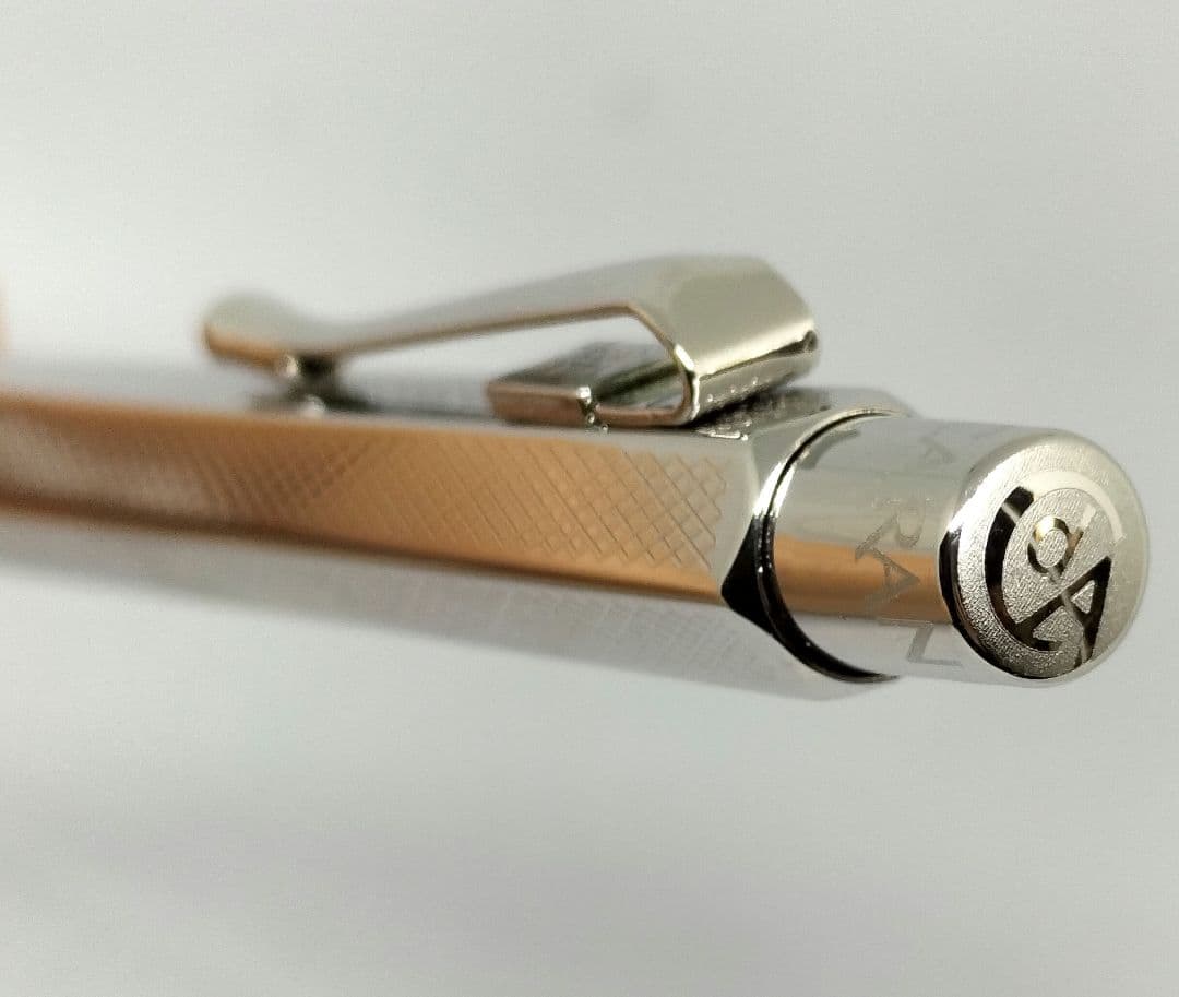 カランダッシュ エクリドール ボールペン レトロ 高級 シルバー 銀 旧デザイン