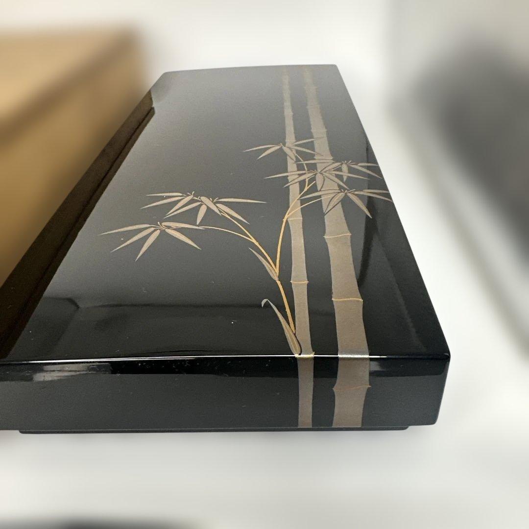 硯箱，文箱，漆器，美術品，工芸品，骨董，アンティーク，輪島塗 文箱 蒔絵