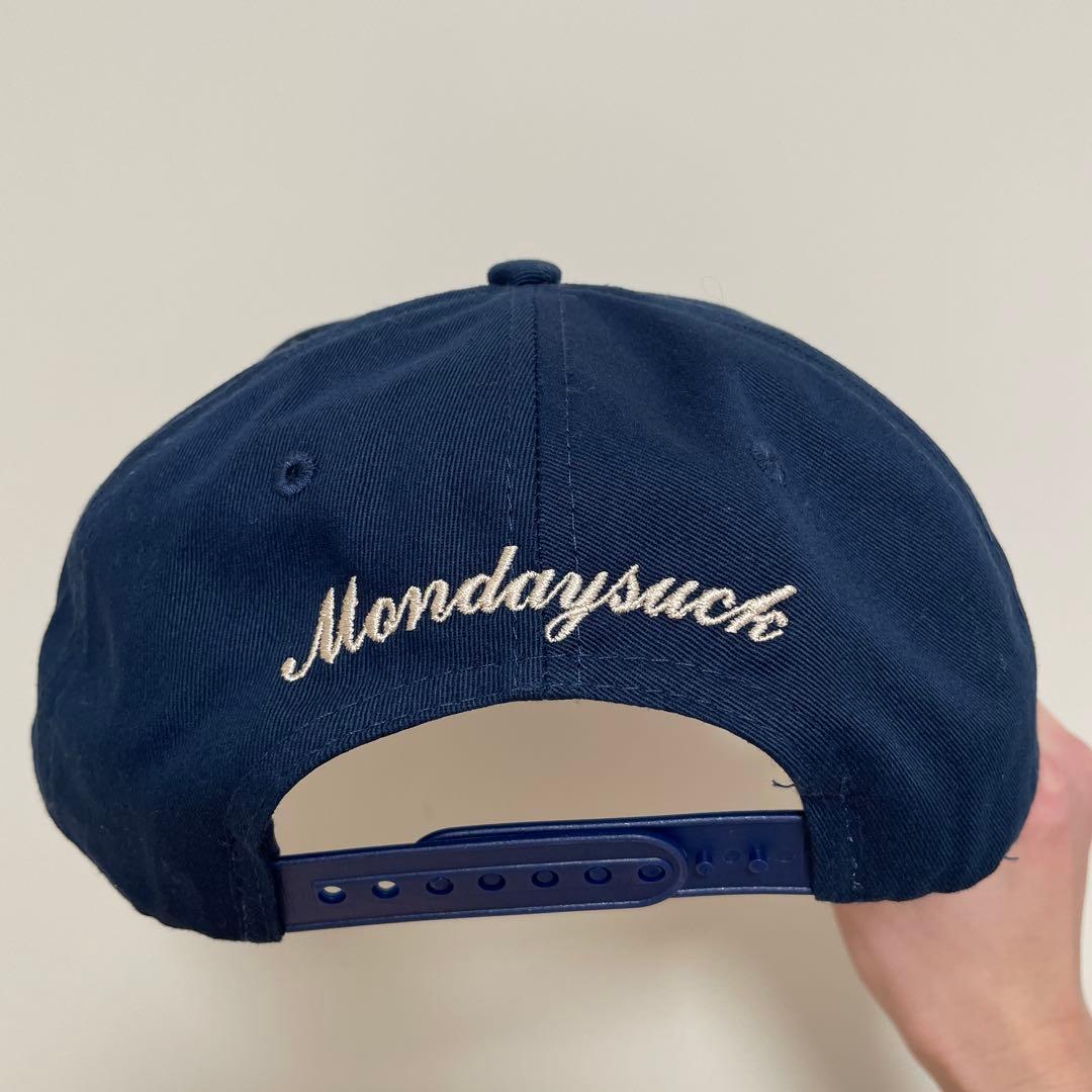 mondaysuck マンデーサック キャップ ネイビー