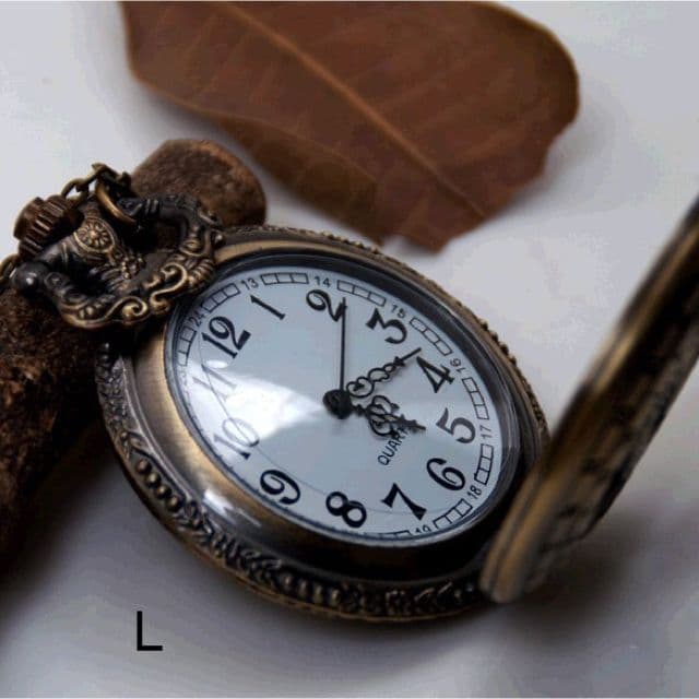 資材 金属パーツ [s01] 懐中時計